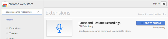 Pause and Resume Recordings in the Chrome Web Store